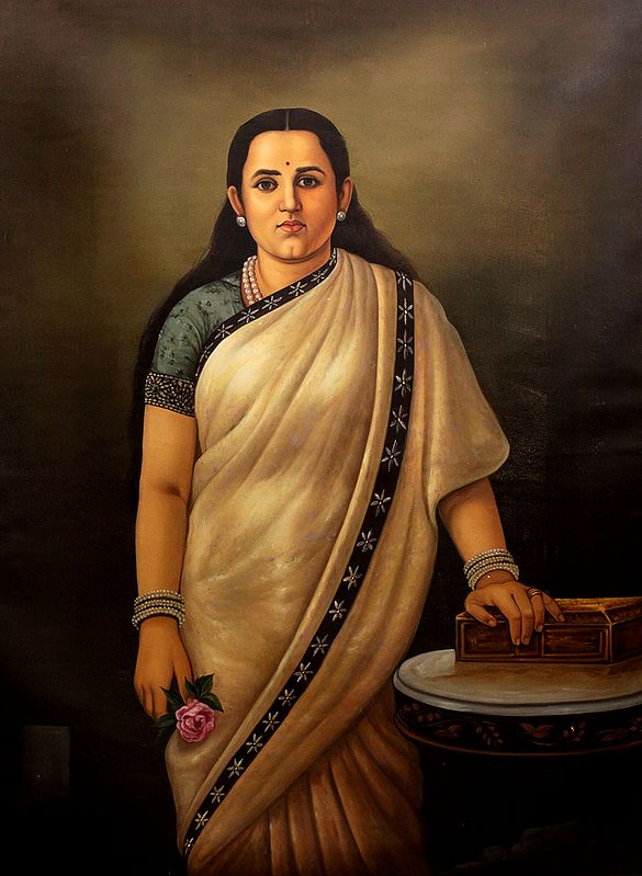 exotic india The Portrait Of A Simple Lady