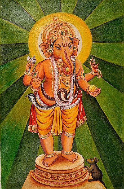 exotic india The Radiant Ganesha