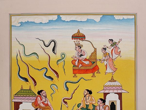 Exotic India The Snake Sacrifice Of Janamejaya