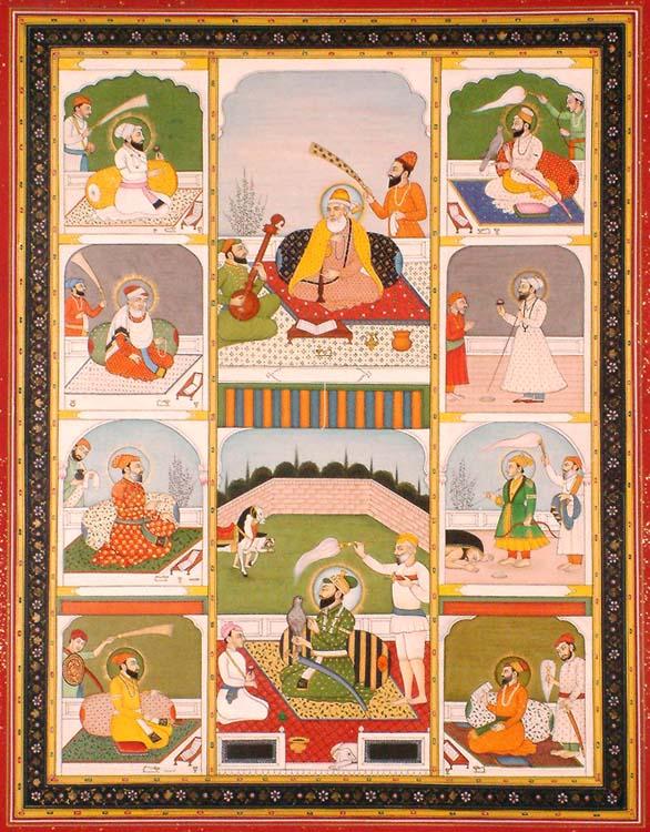 exotic india The Ten Sikh Gurus 