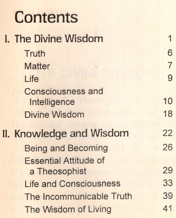 Exotic India Theosophy The Divine Wisdom 