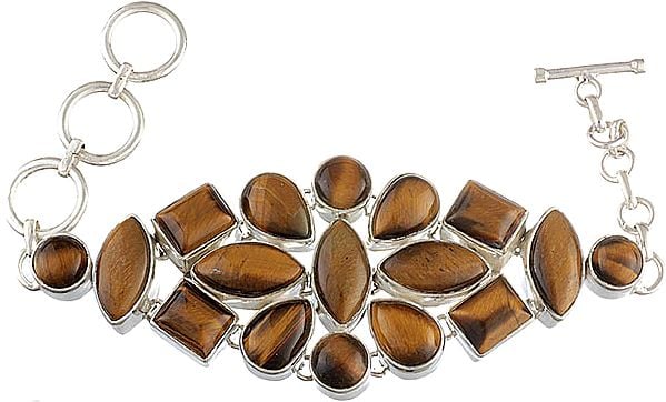 exotic india Tiger Eye Marvel Bracelet