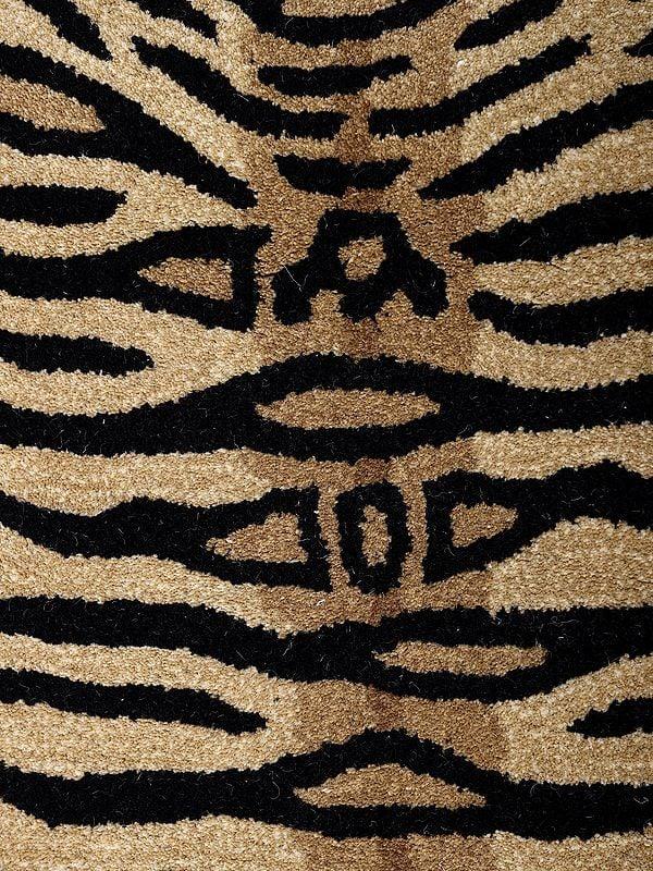 Exotic India Tiger Wool Yogic Asana Mat 