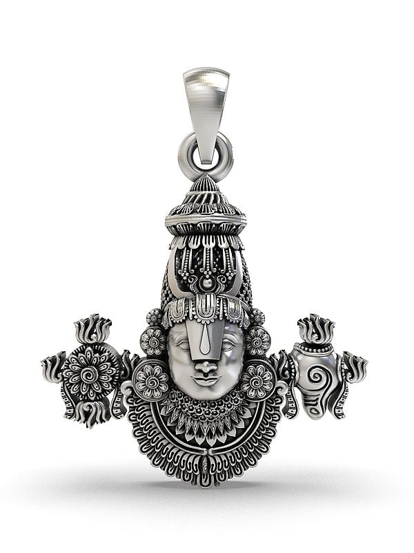 exotic india Tirupati Balaji (Venkateshvara) Pendant 