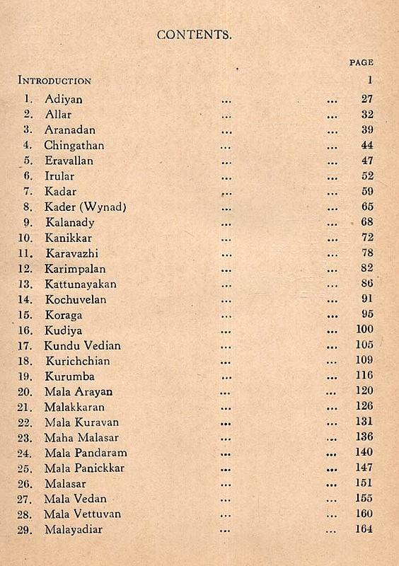 Exotic India Tribes Of Kerala (An Old And Rare Book) 
