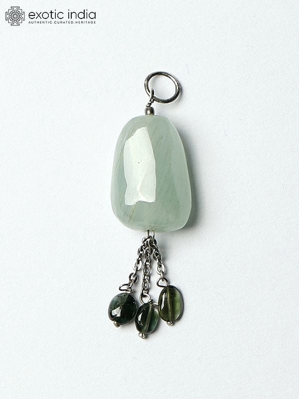 Exotic India Tumble Gemstone Pendant 