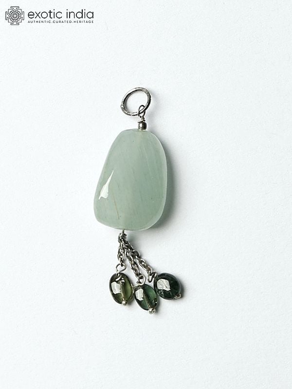 Exotic India Tumble Gemstone Pendant 