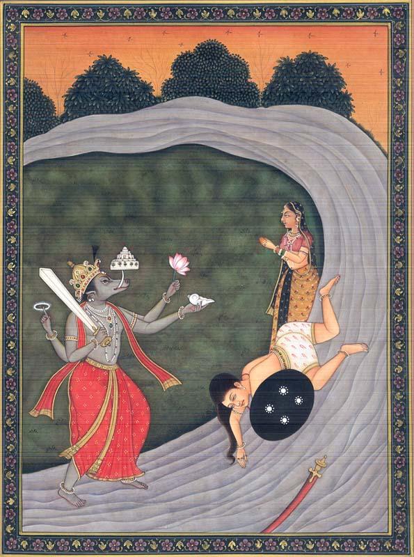 exotic india Varaha Avatar of Lord Vishnu 