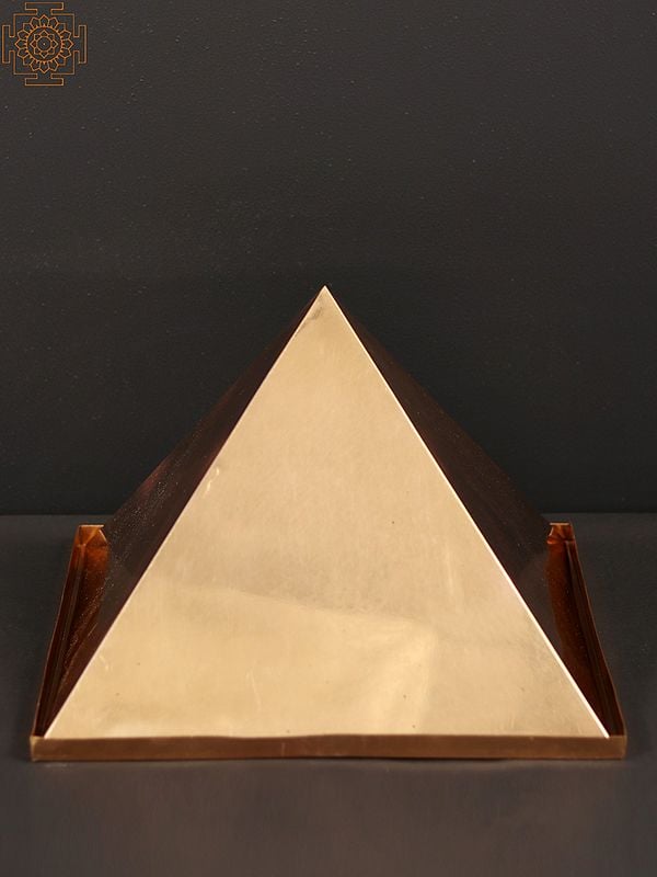 Exotic India Vastu Pyramid In Copper 