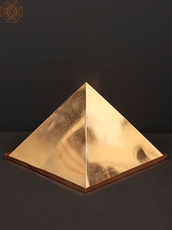 Exotic India Vastu Pyramid In Copper 