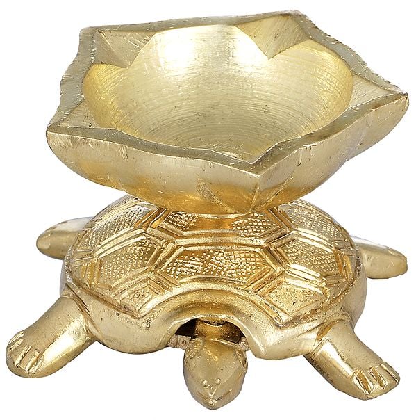 Exotic India Vastu Tortoise Lamp 