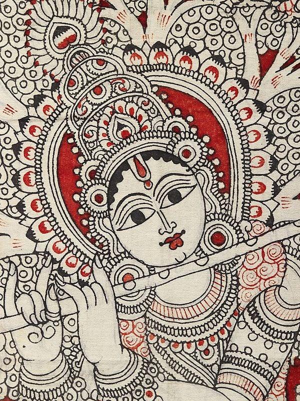 Exotic India Venugopal Krishna | Kalamkari Painting