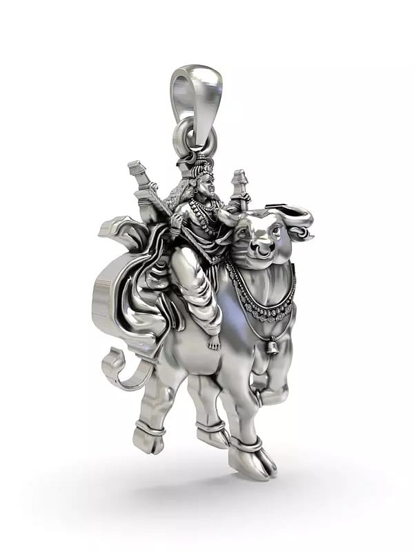 Exotic India Vishnumaya Swami (Folk Deity) Pendant 
