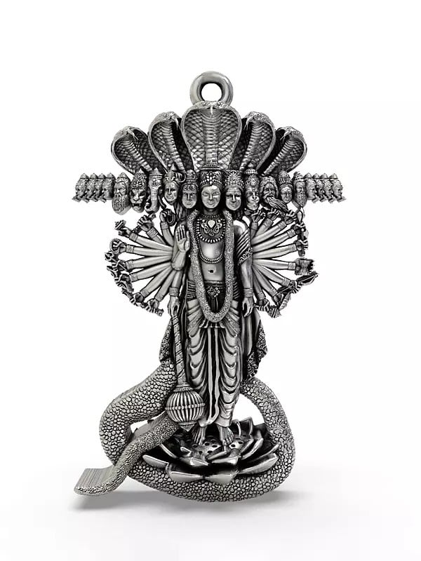 exotic india Vishvarupa of Lord Vishnu Pendant 