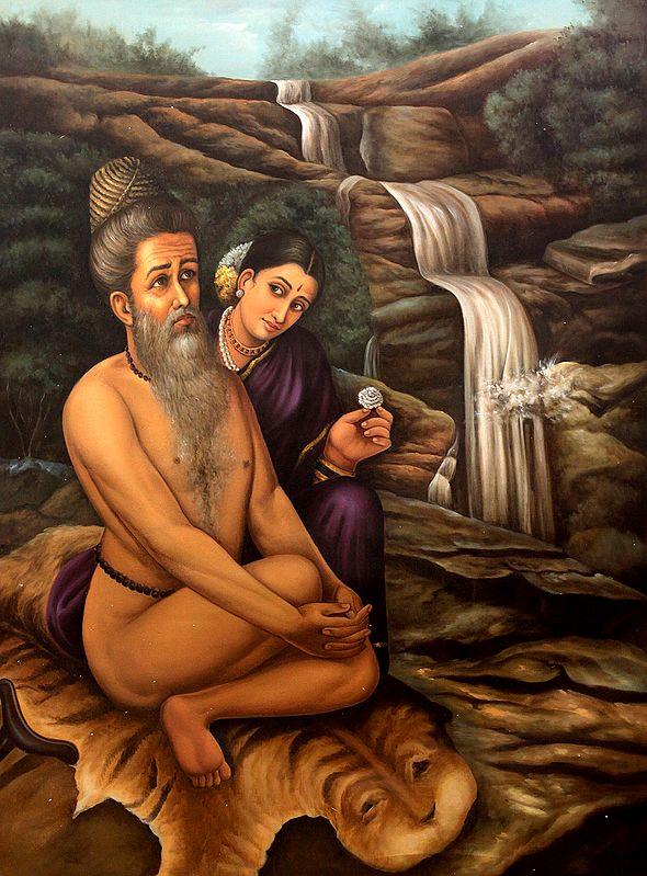 exotic india Vishwamitra and Menaka
