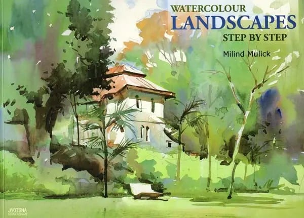 exotic india Watercolour Landscapes Step by Step 