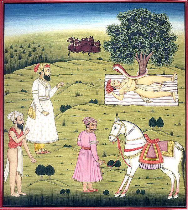 exotic india Witnessing a Divine Incident 
