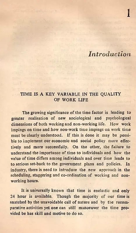 Exotic India Exploration In Time Use (An Old And Rare Book) 