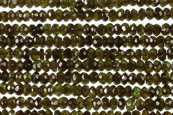 exotic india Faceted CZ Rondells | Semi-Precious Gemstone Beads