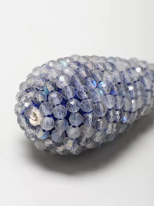 Exotic India Faceted Gemstone Beaded Bunch Drops (Price Per Pair) 