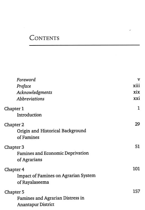 Exotic India Famines And Agrarian Conditions In South India: A Case Study Of Rayalaseema In Andhra Pradesh 