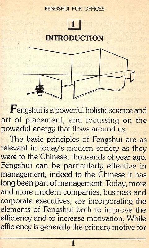 Exotic India Fengshui For Offices (An Old And Rare Book) 