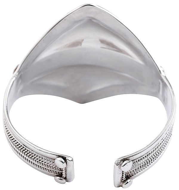Exotic India Filigree Cuff Bracelet (Adjustable Size) 