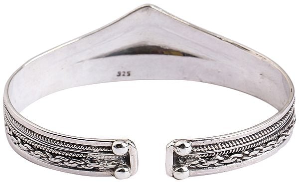 Exotic India Filigree Cuff Bracelet From Nepal(Adjustable Size)