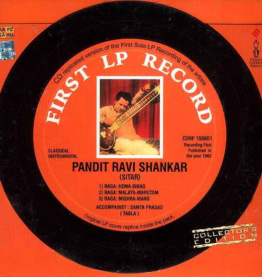 exotic india First LP Record of Pandit Ravi Shankar (Classical Instrumental) (Audio CD) 