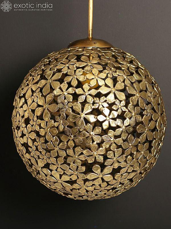 Exotic India Flower Design Moroccon Lighting (Set Of 5 Pcs.) 