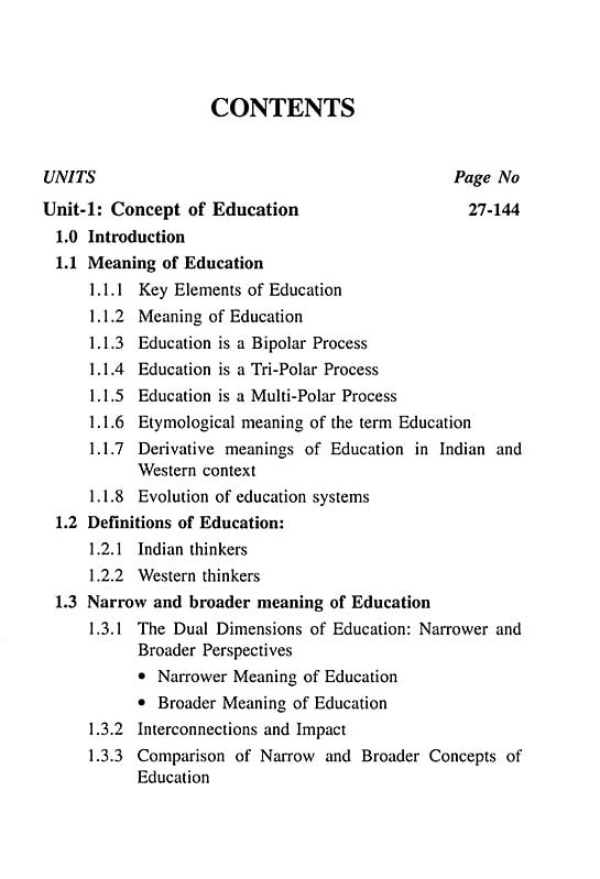 Exotic India Fundamental Aspects Of Philosophy Of Education 