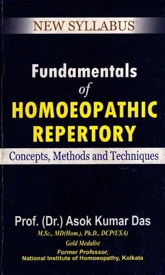 exotic india Fundamentals of Homoeopathic Repertory- Concepts Methods and Techniques 