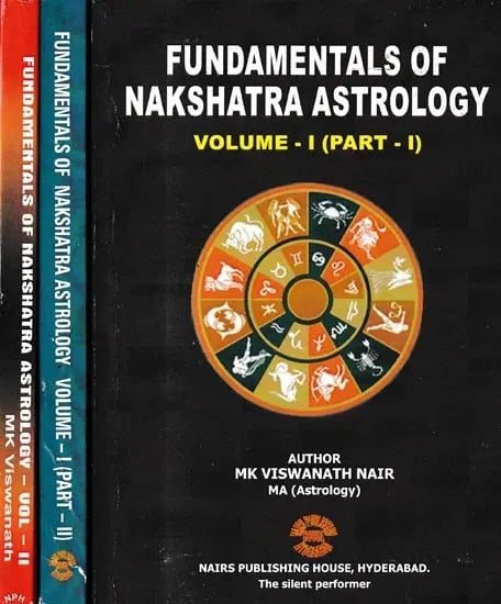 exotic india Fundamentals of Nakshatra Astrology (3 Parts in Set of 2 Volumes) 