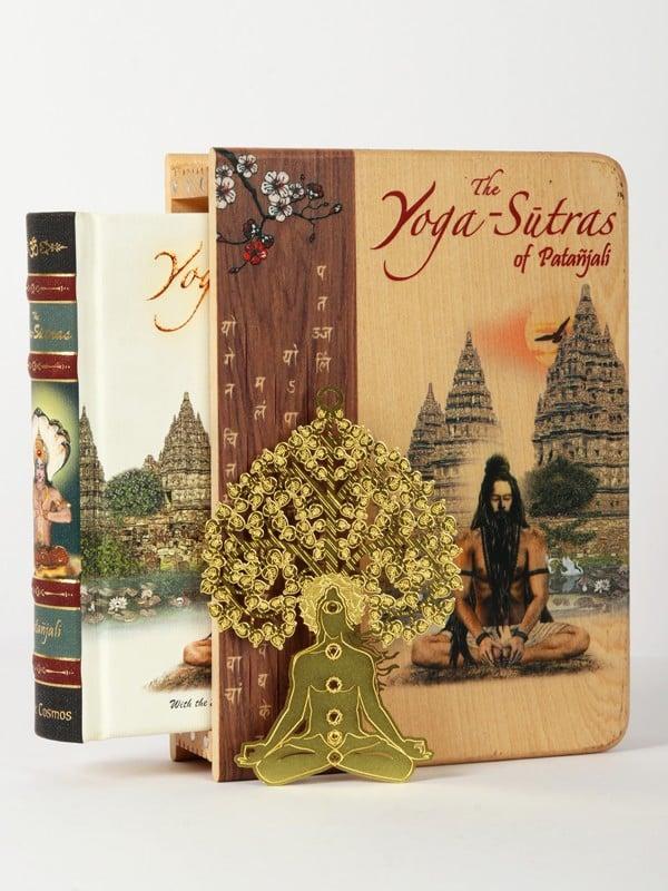 Exotic India Gift Pack Of The Yoga-Sutras Of Patanjali With The Essence Of Vyasa's Commentary (With Wooden Box) 