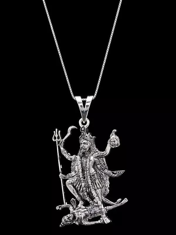 Exotic India Goddess Kali (Ward Off Negative Energies) Pendant