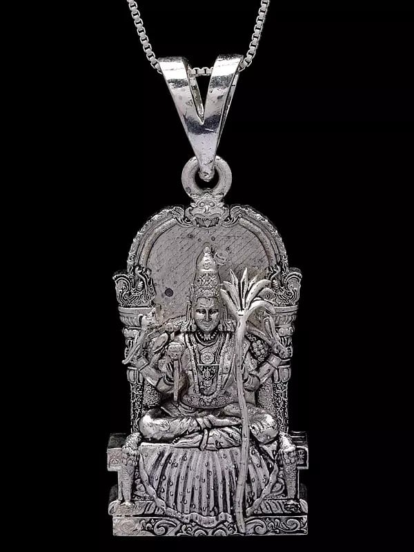 exotic india Goddess Kamatchi Amman (Form of Maa Parvathi) Pendant