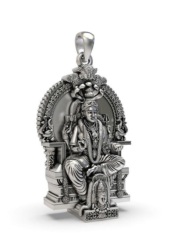 Exotic India Goddess Mariamman - Goddess Of Weather And Fertility Pendant 