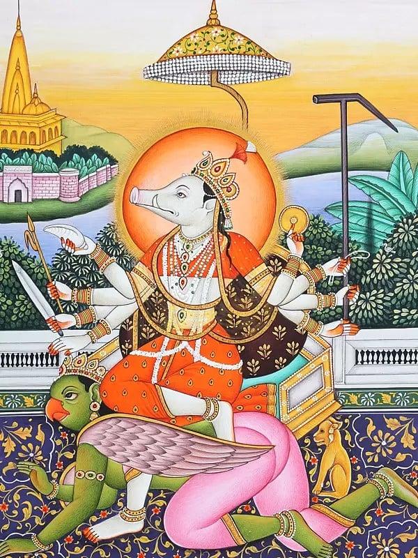 Exotic India Goddess Varahi (One Of The Saptamatrikas) 