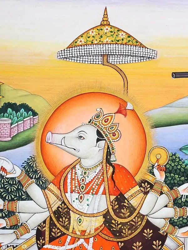 Exotic India Goddess Varahi (One Of The Saptamatrikas) 