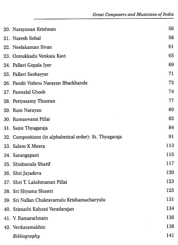 Exotic India Great Composers And Musicians Of India (Vol - 1) 