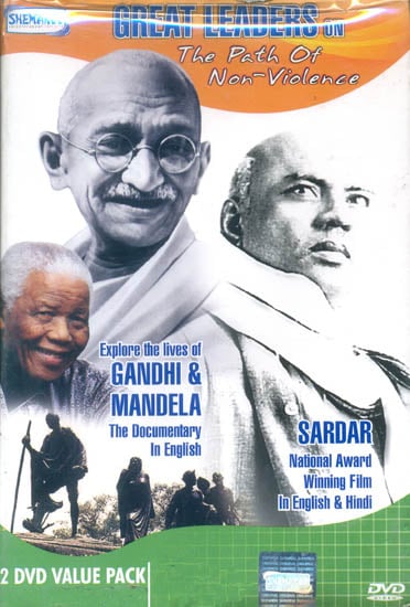 exotic india Great Leaders onThe Path Of Non-Violence: D (Set Of Two DVD NTSC) 