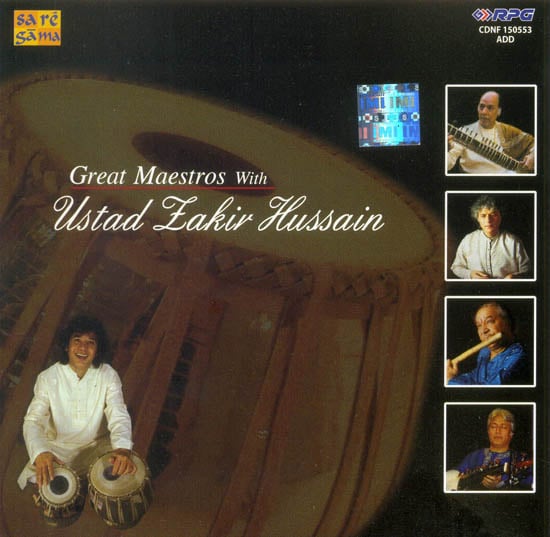 exotic india Great Maestros with Ustad Zakir Hussain (Audio CD) 