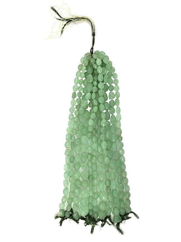 exotic india Green Chalcedony Nuggets | Semi-Precious Gemstone Beads 