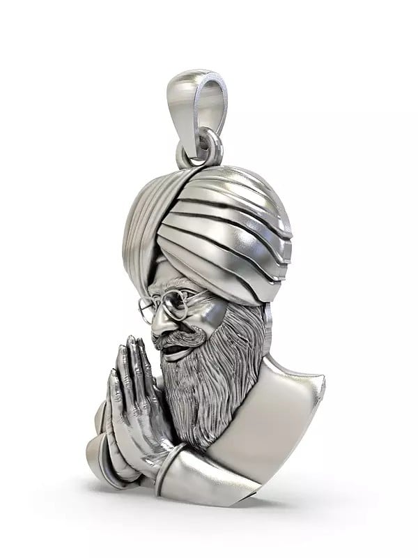 Exotic India Gurinder Singh (Spiritual Leader) Pendant 