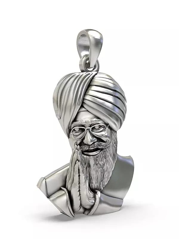 Exotic India Gurinder Singh (Spiritual Leader) Pendant 