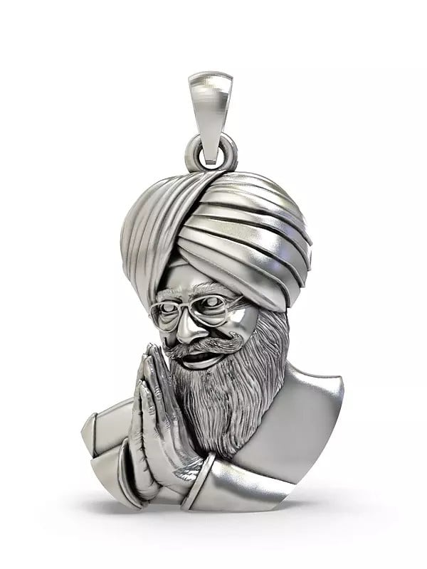 exotic india Gurinder Singh (Spiritual leader) Pendant