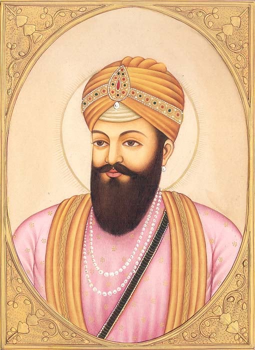 exotic india Guru Har Rai The Seventh Sikh Guru. (February 28th 1644 - 6th October 1661) 