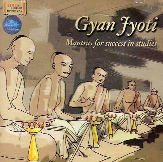 exotic india Gyan Jyoti - Mantras for Success in Studies (Audio CD) 