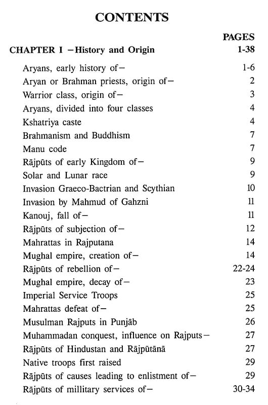 Exotic India Hand-Book On Rajputs: History And Origin Geographical Distribution Religion Custom And Festivals 