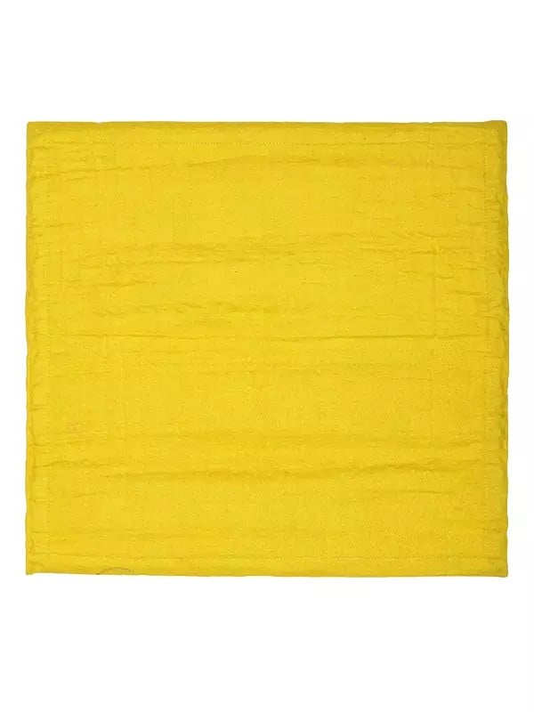 Exotic India Handmade Kusha And Felt Wool Aasan Mat For Puja Meditation Yoga & Japa